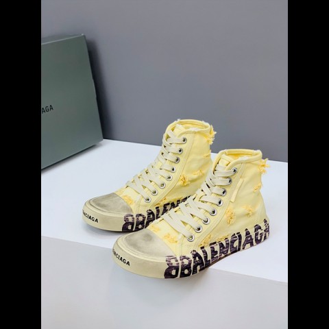 balenciag* 파리 하이탑 스니커즈