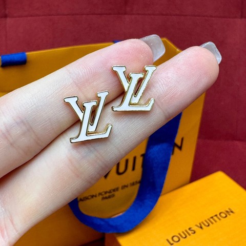 lv 아이코닉 에나멜 귀걸이
