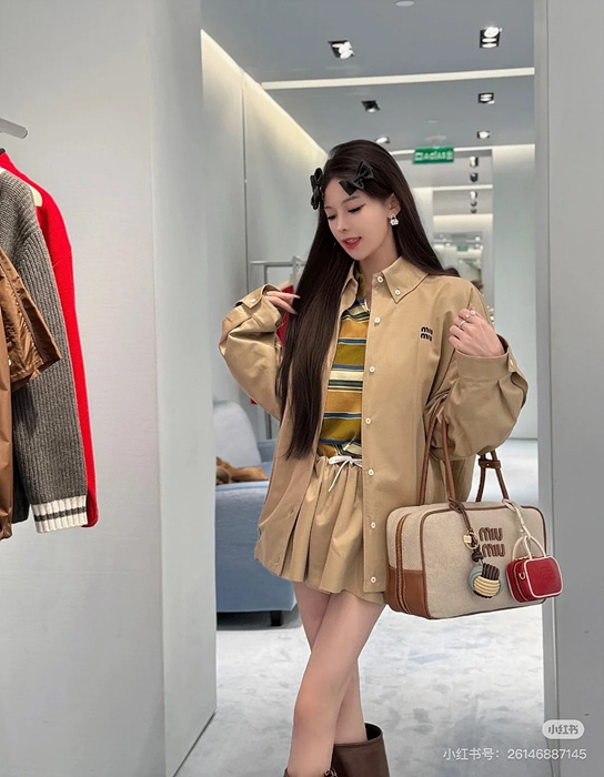 miu mi* 셔츠 자켓 (공용)