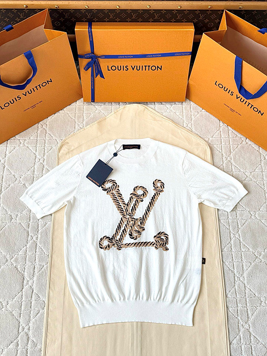 lv 노티컬 울 니트 톱