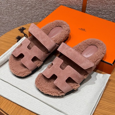 herm*s 시어링 시프레 샌들 여성용 (handmade ver.)