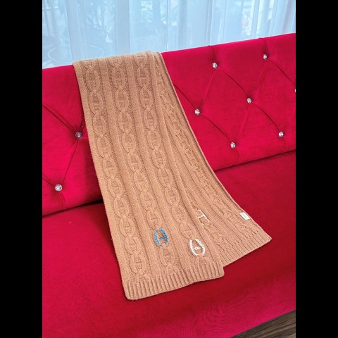 herm*s H house 니트 스페셜 캐시미어 머플러