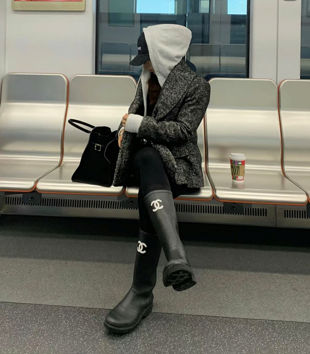 cc로고 레인부츠 [정품급]