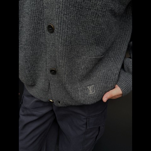 lv 포켓 캐시미어 가디건