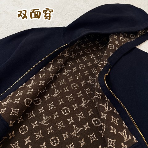 lv 모노그램 리버시블 후드