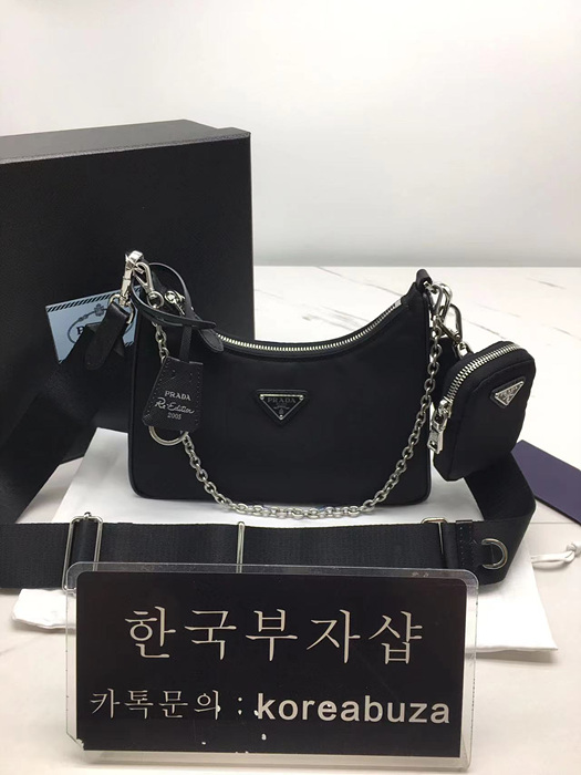 prd 리에디션 나일론 테수토 호보백 [upgrade ver.] [당일배송]