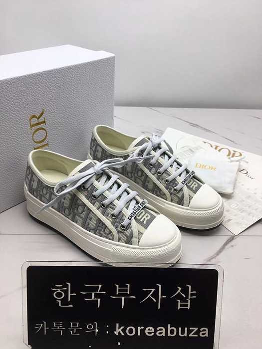 워크 앤 디올 플랫폼 스니커즈 37size 235mm [당일 배송]