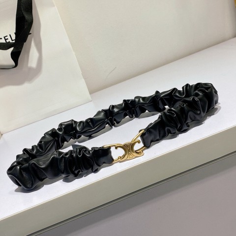 celin* 스크런치 스몰 트리오페 벨트