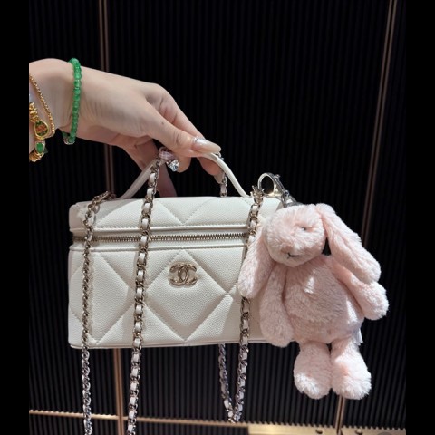 25k 빅 퀼팅 탑핸들 베니티 체인백 