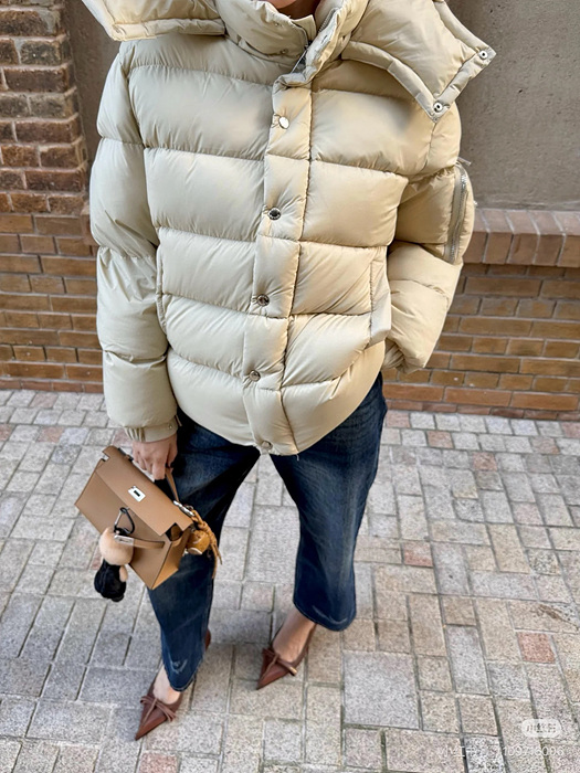 prad* 25FW 지퍼 포켓 다운 재킷 (공용)