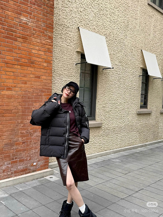 prad* 25FW 지퍼 포켓 다운 재킷 (공용)