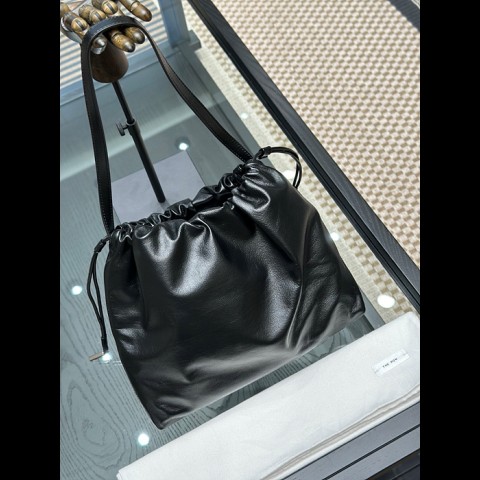 the row 앤지백 [정품급] 왁스 샤이니 블랙