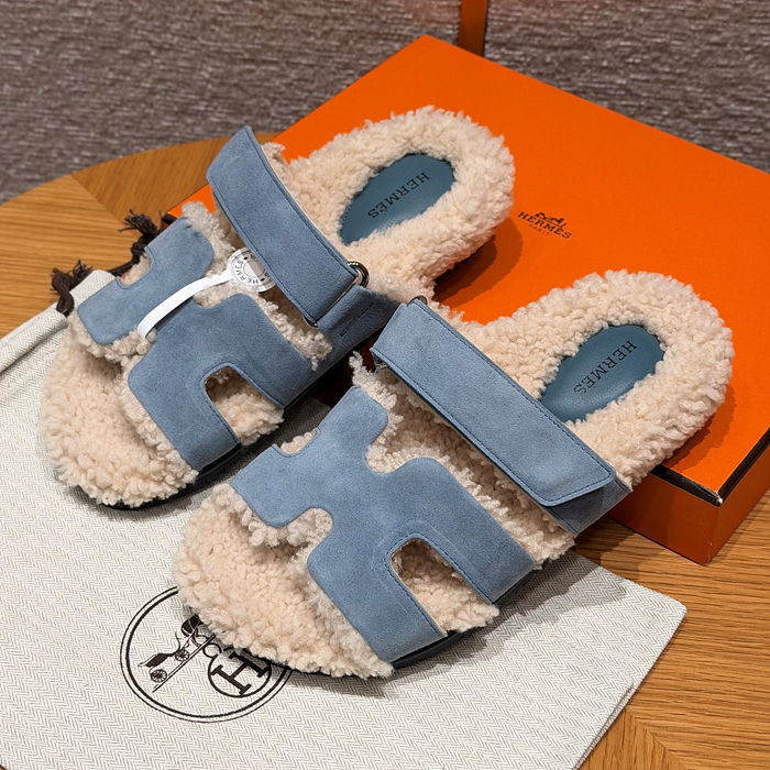 herm*s 시어링 시프레 샌들 여성용 (handmade ver.)