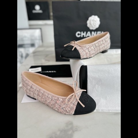 발레리나 플랫 트위드 [정품급]