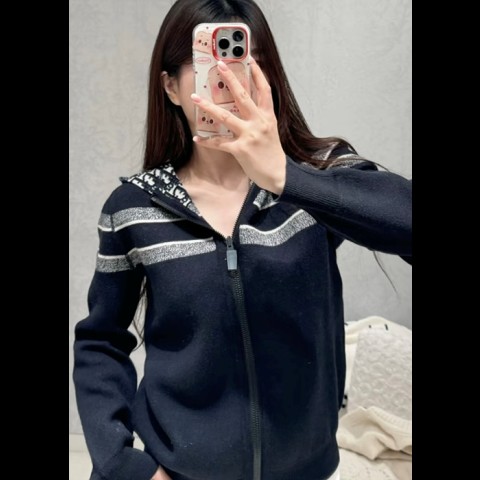 di*r 오블리크 캐시미어 리버시블 가디건