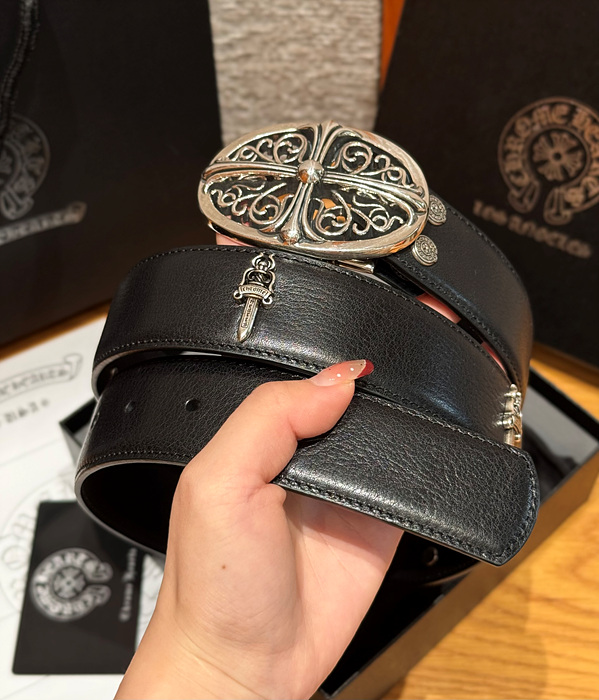 chrome heart* 벨트 3.8cm